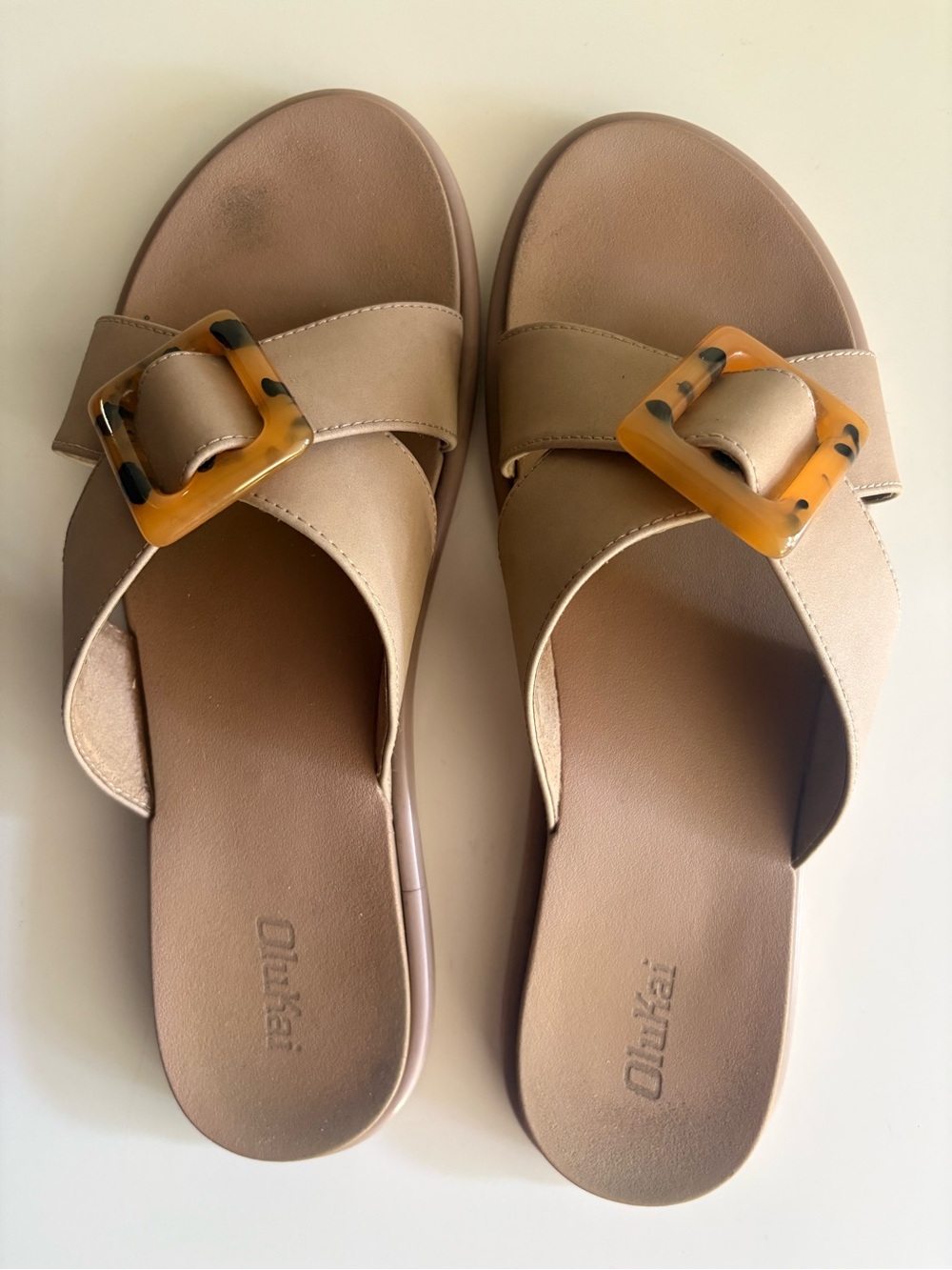 OluKai Women's La’i Slide Sandal Size 10 - Picture 6 of 10
